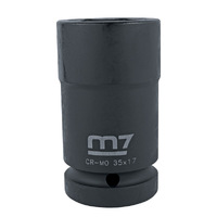 M7 Impact Budd Wheel Socket 1" Drive 6 Point 35mm X17mm M7-MA812M3517