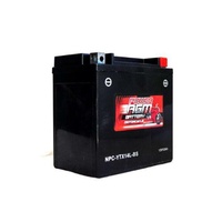 Power AGM 12V 12AH 230CCAs Motorcycle Battery
