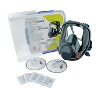 Maxisafe Full Face Respirator Asbestos/Dust Kit - Large (Suitable for Silica) R690GK-L