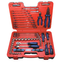 SP Tools 65pc Tool Kit in X-Case - 3/8" Dr - Metric/SAE SP51204