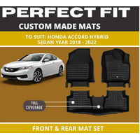 Custom car floor mats for honda accord sedan hybrid