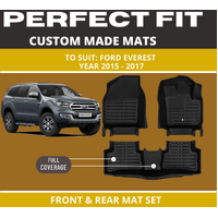 Custom car floor mats for ford everest