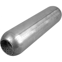 3 1/2" Round, 12" Long, 1 3/4", C/C, Perforated Without Spigots, Mild