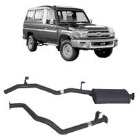 Redback Performance Exhaust for Toyota Landcruiser 75 and 78 Series 4.2L 1HZ