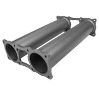 Redback Extreme Duty Twin 4" Muffler Delete for Toyota Landcruiser 79 Series Double Cab