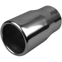 In 50mm(2"), Out 54mm(2-1/8"), L 200mm(8"), Stainless
