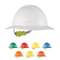 Force360 GT12 Type 1 ABS Non-Vented Broad Brim Hard Hat with Ratchet Harness