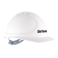 Force360 GTE3 Chief Warden Essential Type 1 ABS Vented Hard Hat with Slide Lock Harness