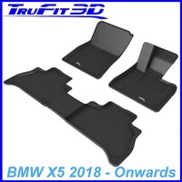 3D Kagu Rubber Mats for BMW X5 2018+ (G05) Front & Rear