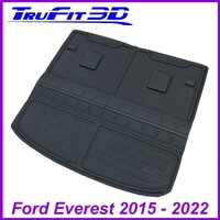 3D Kagu Rubber Cargo Mat for Ford Everest 2015-2022