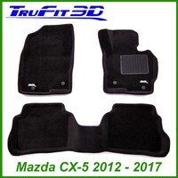 3D Kagu Rubber Mats for Mazda CX-5 KE 2012-2016 Front & Rear