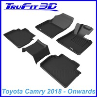 3D Kagu Rubber Mats for Toyota Camry XV70-2017+ Front & Rear