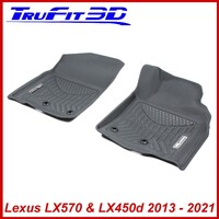 3D Maxtrac Rubber Mats for Lexus LX570 LX450d 2013-2021 Front Pair