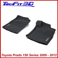 3D Maxtrac Rubber Mats for Toyota Prado 150 Series 2009-2012 Front Only