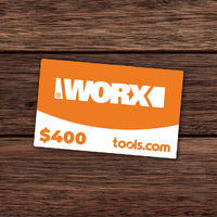 $400 Worx tools.com eGift Card